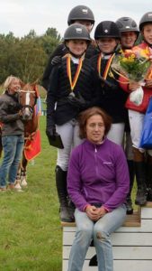 Flyinge RF tog hem 2:a platsen i hoppning lag ponny. I laget red Beata Hermelin, Evelina Ellhult, Madeleine Sigeholt, Matilda Suikki. Lagledare var Katarina Lindh Beata Hermelin placerades på 2:a plats individuellt i Kat B.